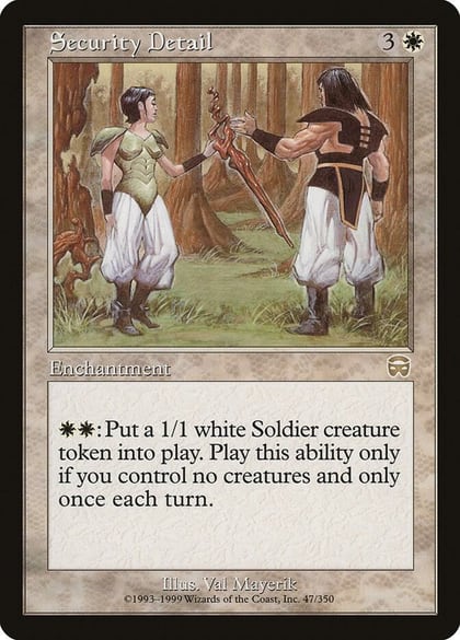 Security Detail, Mercadian Masques 47