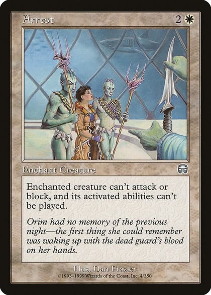 Arrest, Mercadian Masques 4