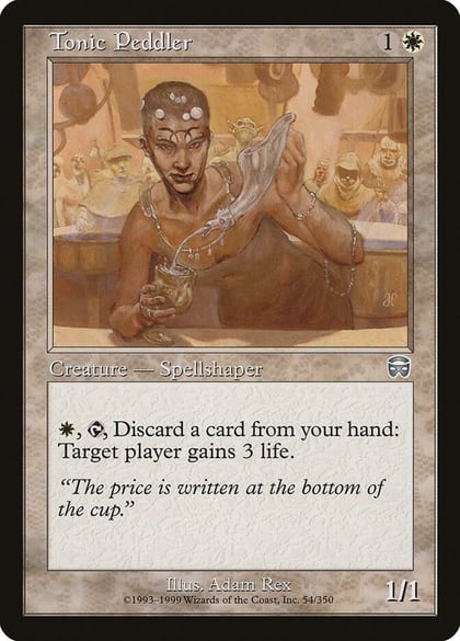 Tonic Peddler, Mercadian Masques 54