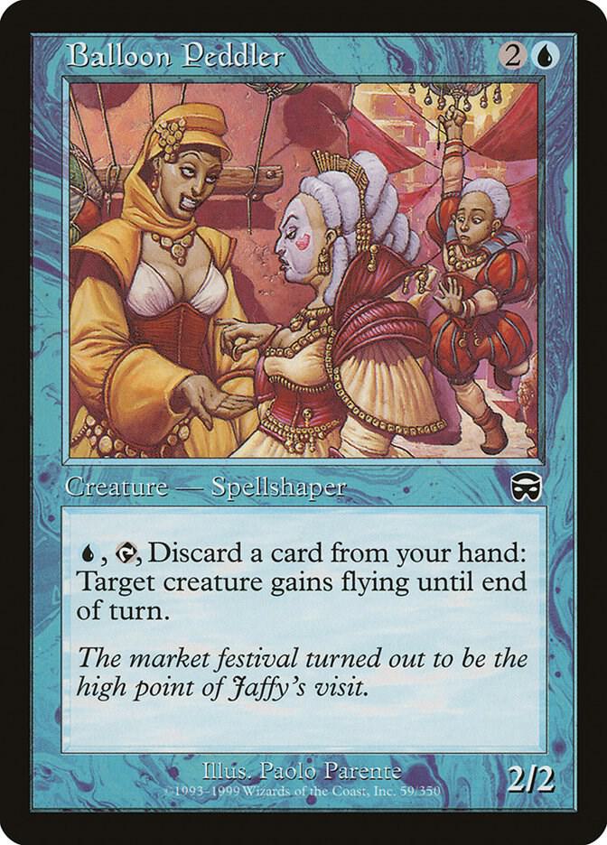 Balloon Peddler, Mercadian Masques 59