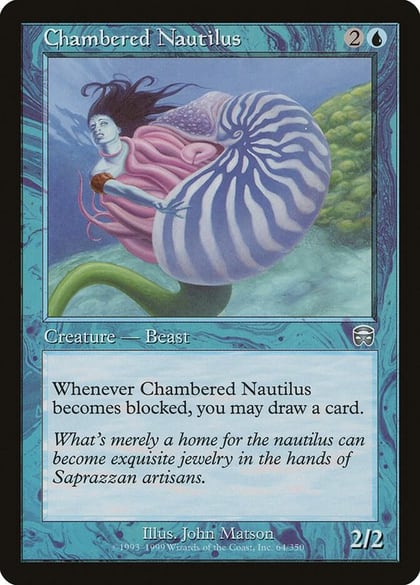 Chambered Nautilus, Mercadian Masques 64