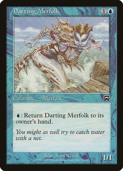 Darting Merfolk, Mercadian Masques 72
