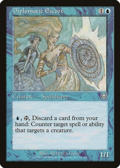 Diplomatic Escort, Mercadian Masques 74