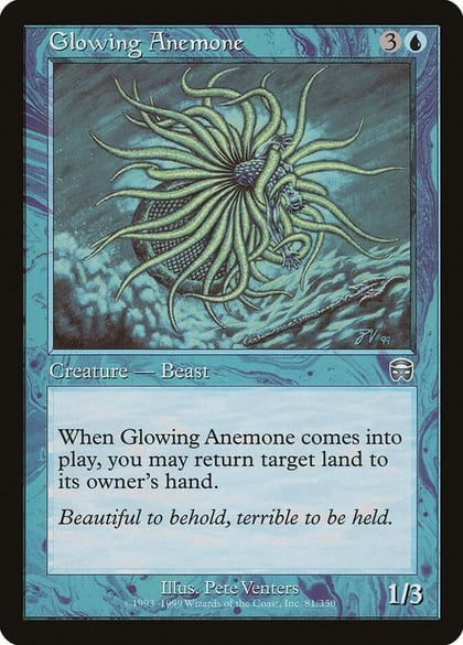 Glowing Anemone, Mercadian Masques 81