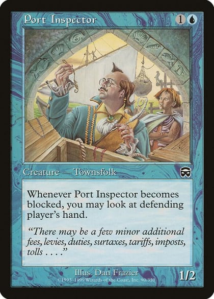 Port Inspector, Mercadian Masques 90