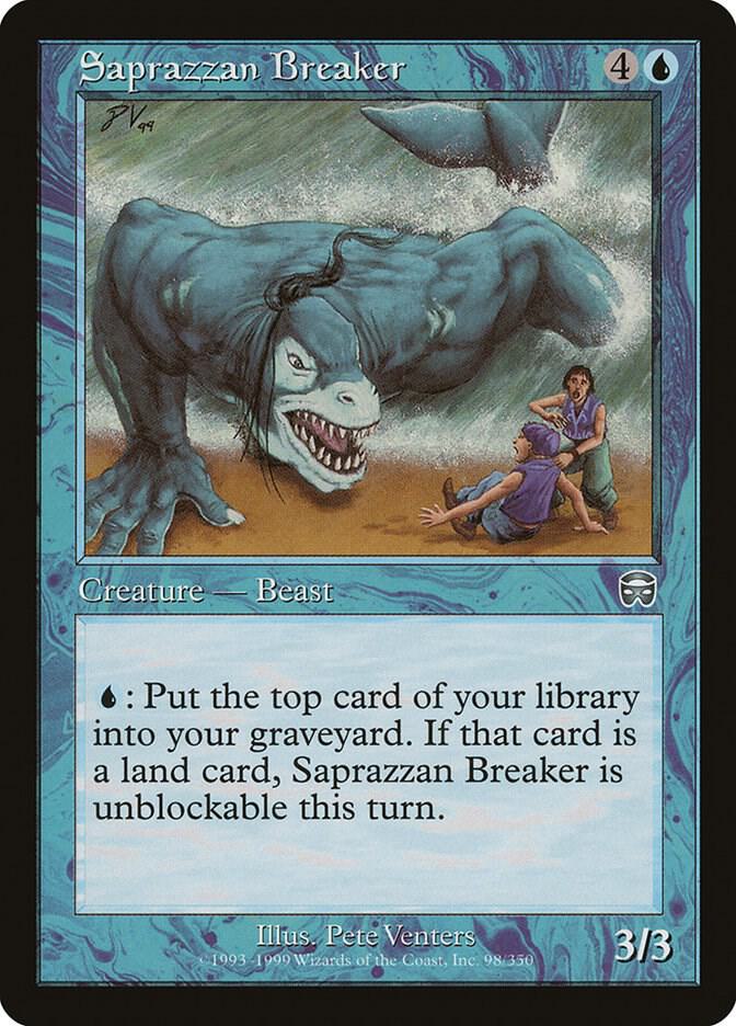 Saprazzan Breaker, Mercadian Masques 98