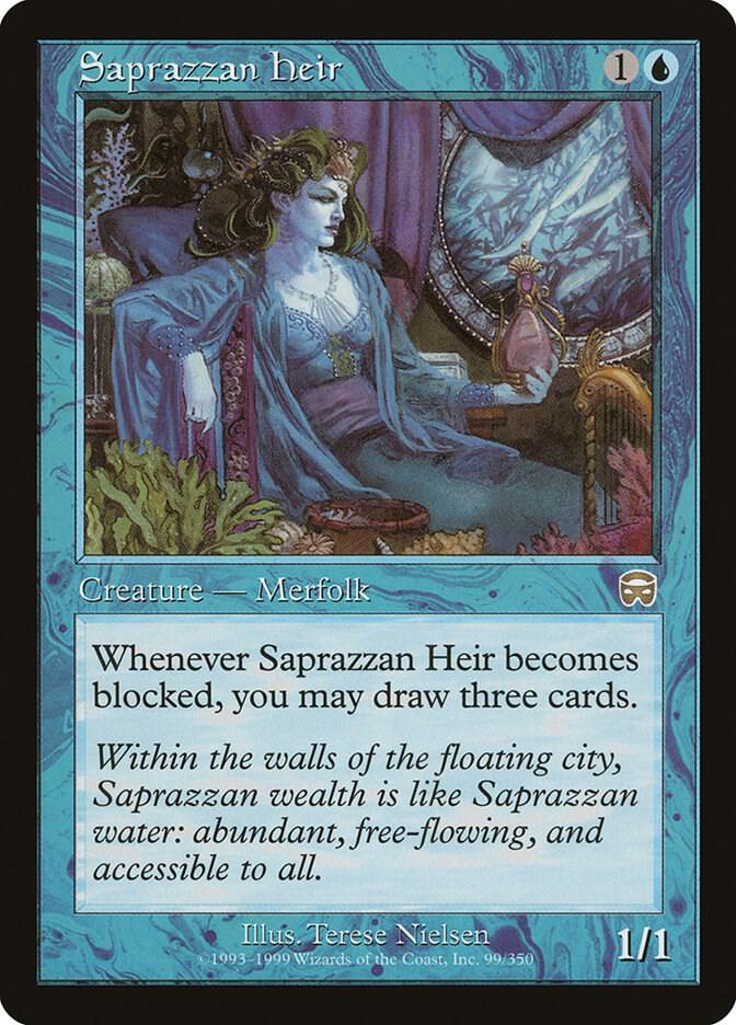 Saprazzan Heir, Mercadian Masques 99