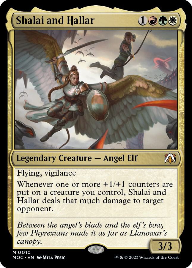 Shalai and Hallar, Commander: March of the Machine 10