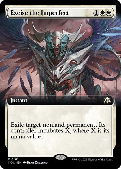 Excise the Imperfect (Extended Art), Commander: March of the Machine 101