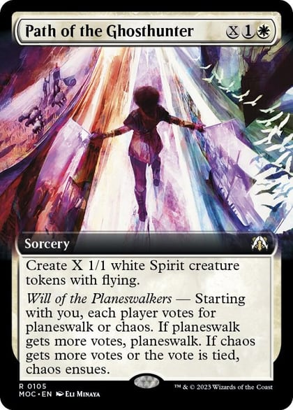 Path of the Ghosthunter (Extended Art), Commander: March of the Machine 105