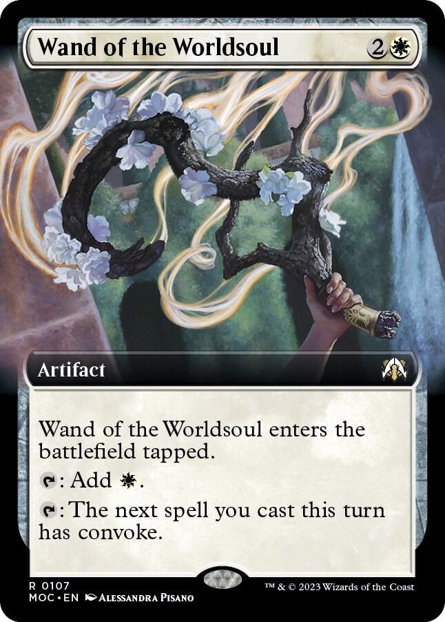 Wand of the Worldsoul (Extended Art), Commander: March of the Machine 107