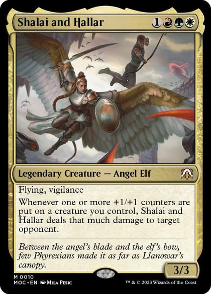 Shalai and Hallar, Commander: March of the Machine 10