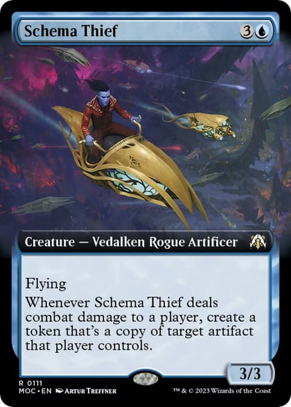 Schema Thief (Extended Art), Commander: March of the Machine 111