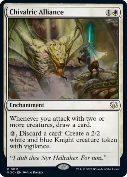 Chivalric Alliance, Commander: March of the Machine 11