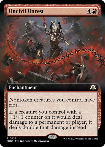 Uncivil Unrest (Extended Art), Commander: March of the Machine 122