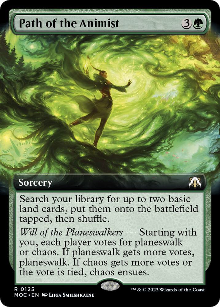Path of the Animist (Extended Art), Commander: March of the Machine 125