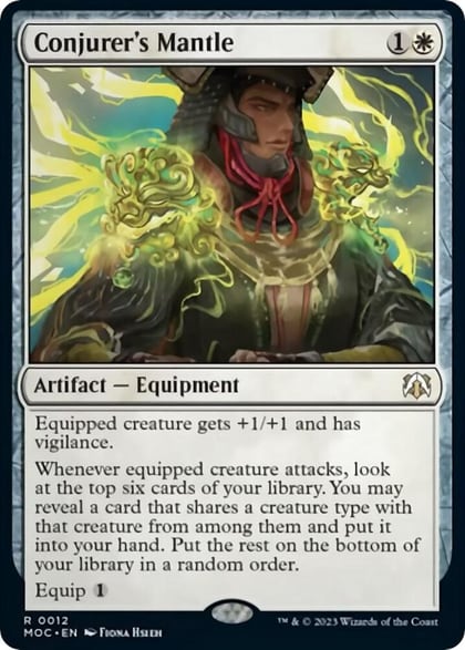 Conjurer's Mantle, Commander: March of the Machine 12