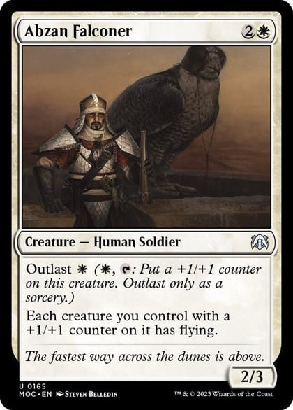 Abzan Falconer, Commander: March of the Machine 165
