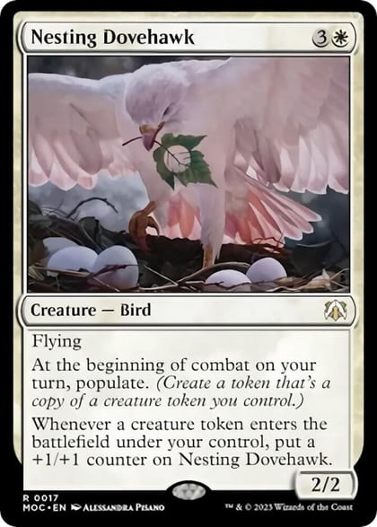 Nesting Dovehawk, Commander: March of the Machine 17