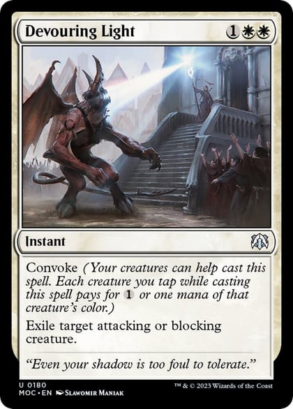 Devouring Light, Commander: March of the Machine 180