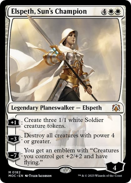 Elspeth, Sun's Champion, Commander: March of the Machine 182