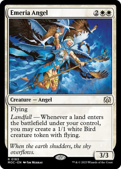Emeria Angel, Commander: March of the Machine 183
