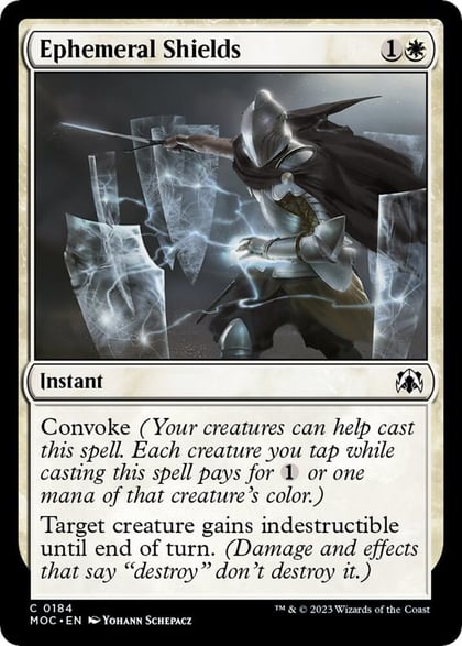 Ephemeral Shields, Commander: March of the Machine 184