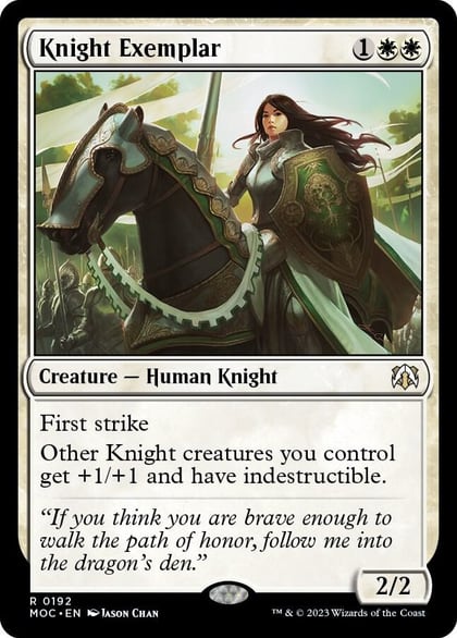Knight Exemplar, Commander: March of the Machine 192