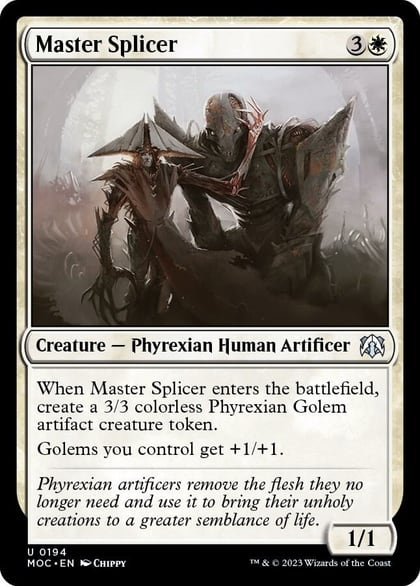 Master Splicer, Commander: March of the Machine 194