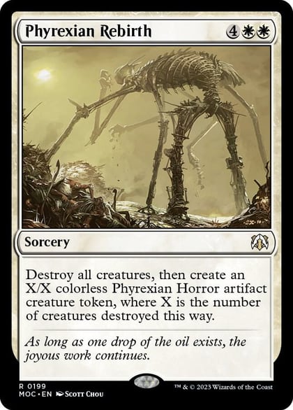 Phyrexian Rebirth, Commander: March of the Machine 199