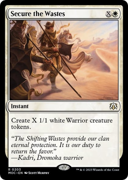 Secure the Wastes, Commander: March of the Machine 203