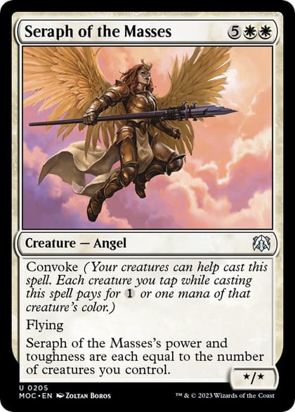 Seraph of the Masses, Commander: March of the Machine 205