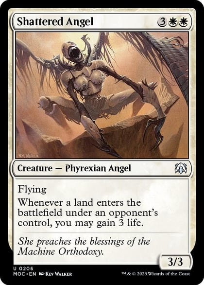 Shattered Angel, Commander: March of the Machine 206