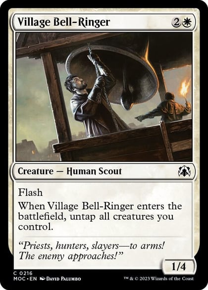 Village Bell-Ringer, Commander: March of the Machine 216