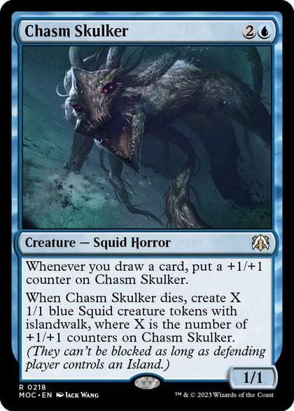 Chasm Skulker, Commander: March of the Machine 218
