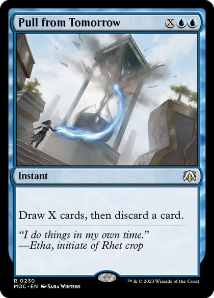 Pull from Tomorrow, Commander: March of the Machine 230