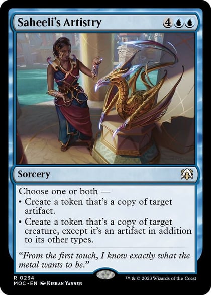 Saheeli's Artistry, Commander: March of the Machine 234