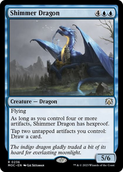 Shimmer Dragon, Commander: March of the Machine 236