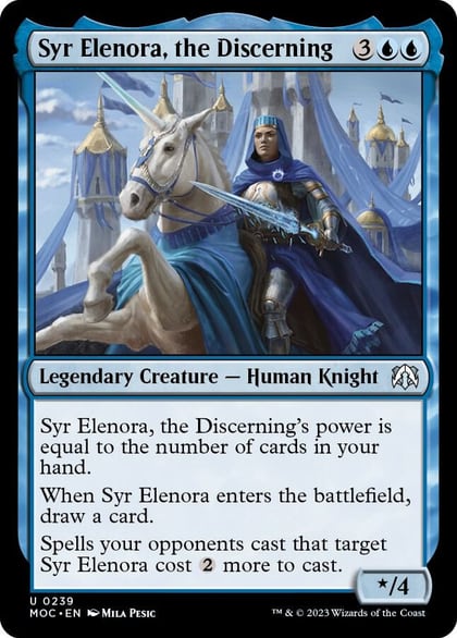 Syr Elenora, the Discerning, Commander: March of the Machine 239