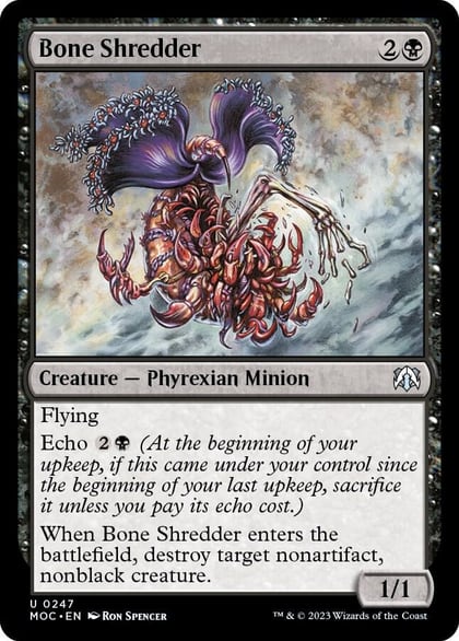 Bone Shredder, Commander: March of the Machine 247