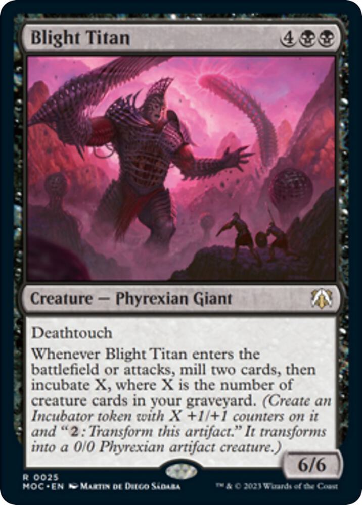 Blight Titan, Commander: March of the Machine 25