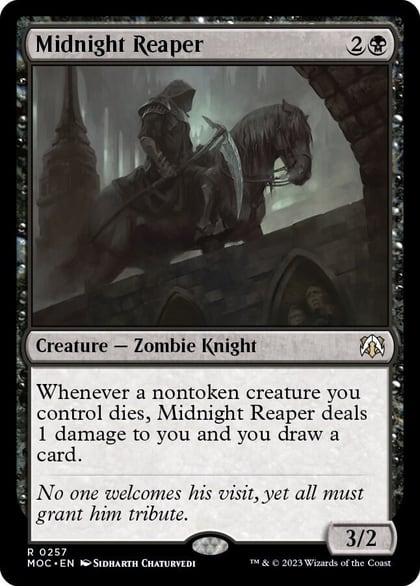 Midnight Reaper, Commander: March of the Machine 257