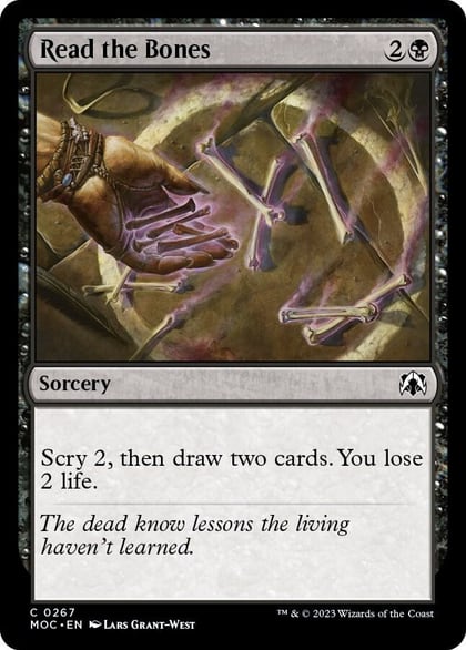 Read the Bones, Commander: March of the Machine 267