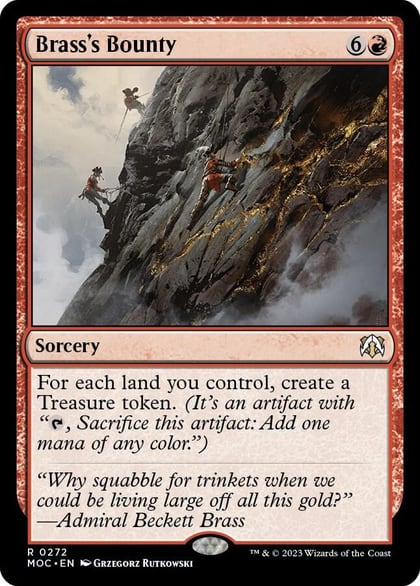 Brass's Bounty, Commander: March of the Machine 272