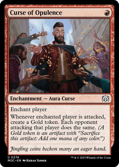 Curse of Opulence, Commander: March of the Machine 274