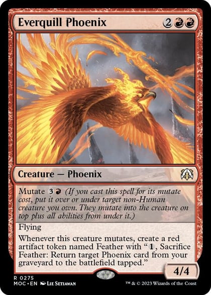 Everquill Phoenix, Commander: March of the Machine 275