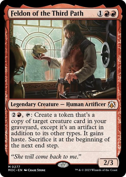 Feldon of the Third Path, Commander: March of the Machine 277