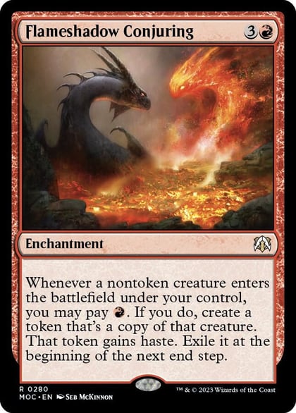 Flameshadow Conjuring, Commander: March of the Machine 280