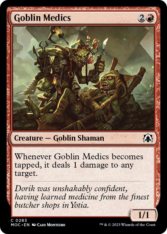 Goblin Medics, Commander: March of the Machine 283
