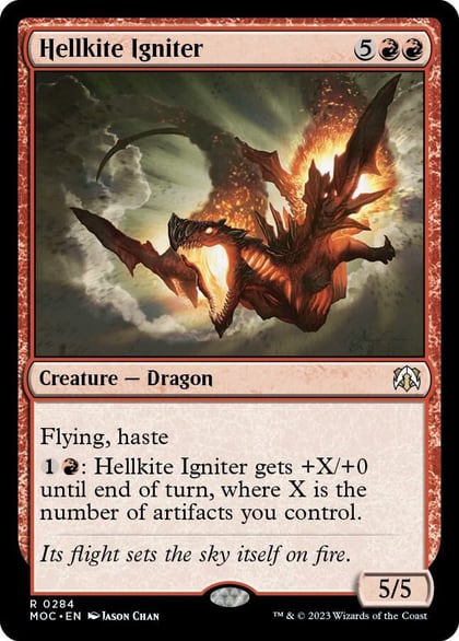 Hellkite Igniter, Commander: March of the Machine 284